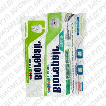 Biorepair Junior Mint детская зубная паста, 75 мл, с 7 лет