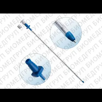Торакальный троакар катетер ПВХ со стилетом, 20 Fr, длина 40 см Volkmann