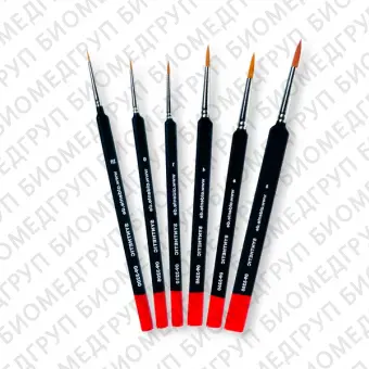 Synthetic Ceramic Brush кисть для керамики, синтетическая, размер 04