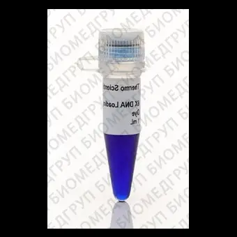 Краситель для нанесения на гель DNA Gel Loading Dye, 6X, Thermo FS, R0611, 5х1 мл