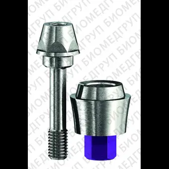 Абатмент для балок и мостовидных протезов Safe on Four, 4.2 мм, шейка 3.0 мм в компл. с винтом