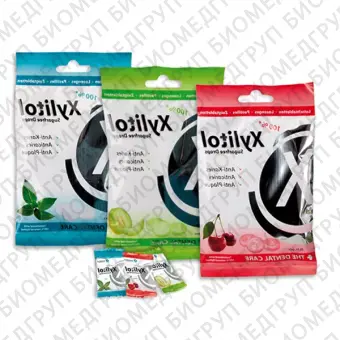 Леденцы из ксилита Xylitol Functional Drops, вкус дыня