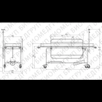 Транспортная тележкакаталка 10.MA.1725