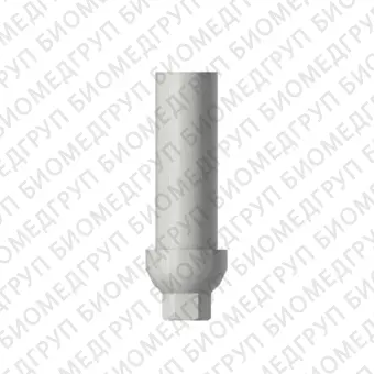 Абатмент пластиковый из беззольной пластмассы, совместим с MIS C1  3,75/4,20, с винтом