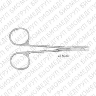 Ножницы хирургические 95 мм, лезвия 4 х 25 мм, круглый тип, S/S Str, 1 шт., RWD, Китай, S1200309