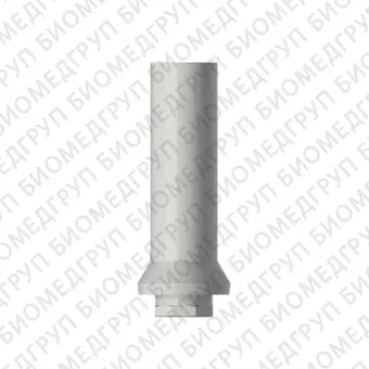 Абатмент пластиковый из беззольной пластмассы, совместим со STRAUMANN SYNOCTA  4,8, с винтом