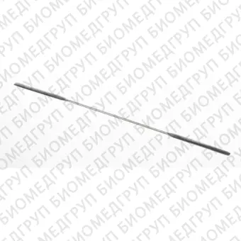 Микрошпатель двухсторонний, длина 130 мм, лопатка 404 мм, диаметр ручки 2 мм, нержавеющая сталь, Bochem, 3017