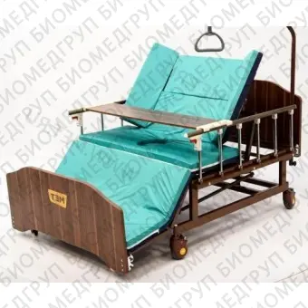 Механическая медицинская кровать для ухода за лежачими больными с переворотом и туалетом, ширина ложа 120 см