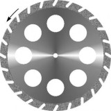 Диск алмазный (Круг зуботехнический) Гипс 8 отверстий 1шт. (322514450-G (45мм))