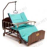 Механическая медицинская кровать для ухода за лежачими больными с переворотом и туалетом, ширина ложа 120 см!